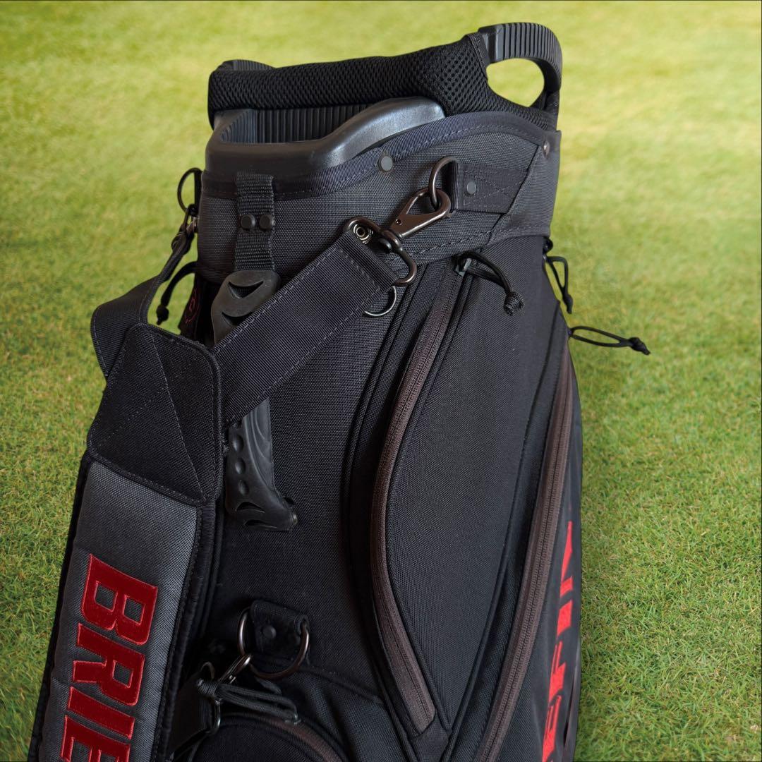 BRIEFING ブリーフィングゴルフ　キャディバッグ　CR-5 #02 黒