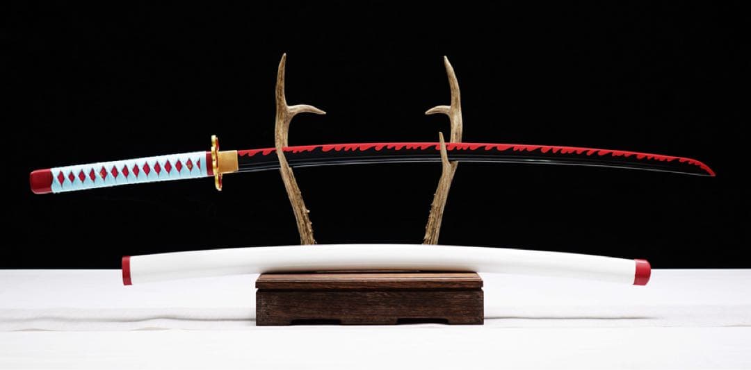 鬼滅シリーズ-甘露寺蜜璃 模造刀 居合刀 武士道 ロールプレイ 手鍛造打