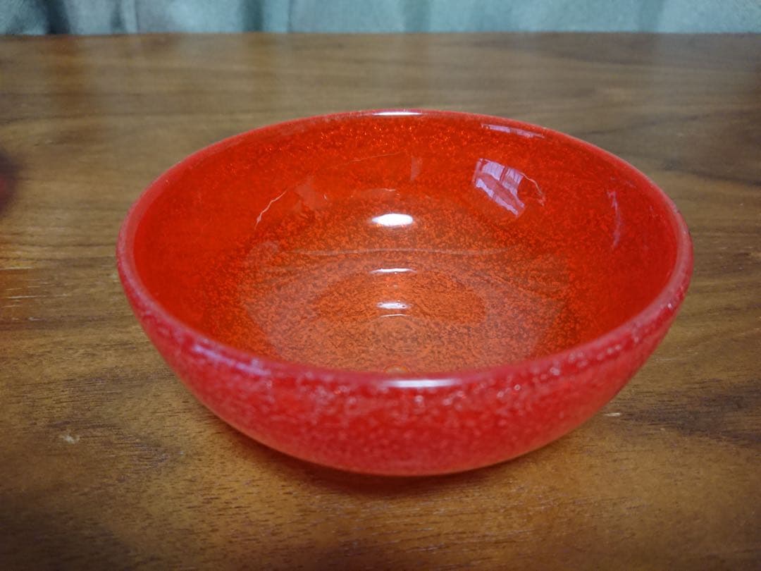✨新品未使用✨硝子工芸品 琉球ビードロ硝子 ボウル皿 セット