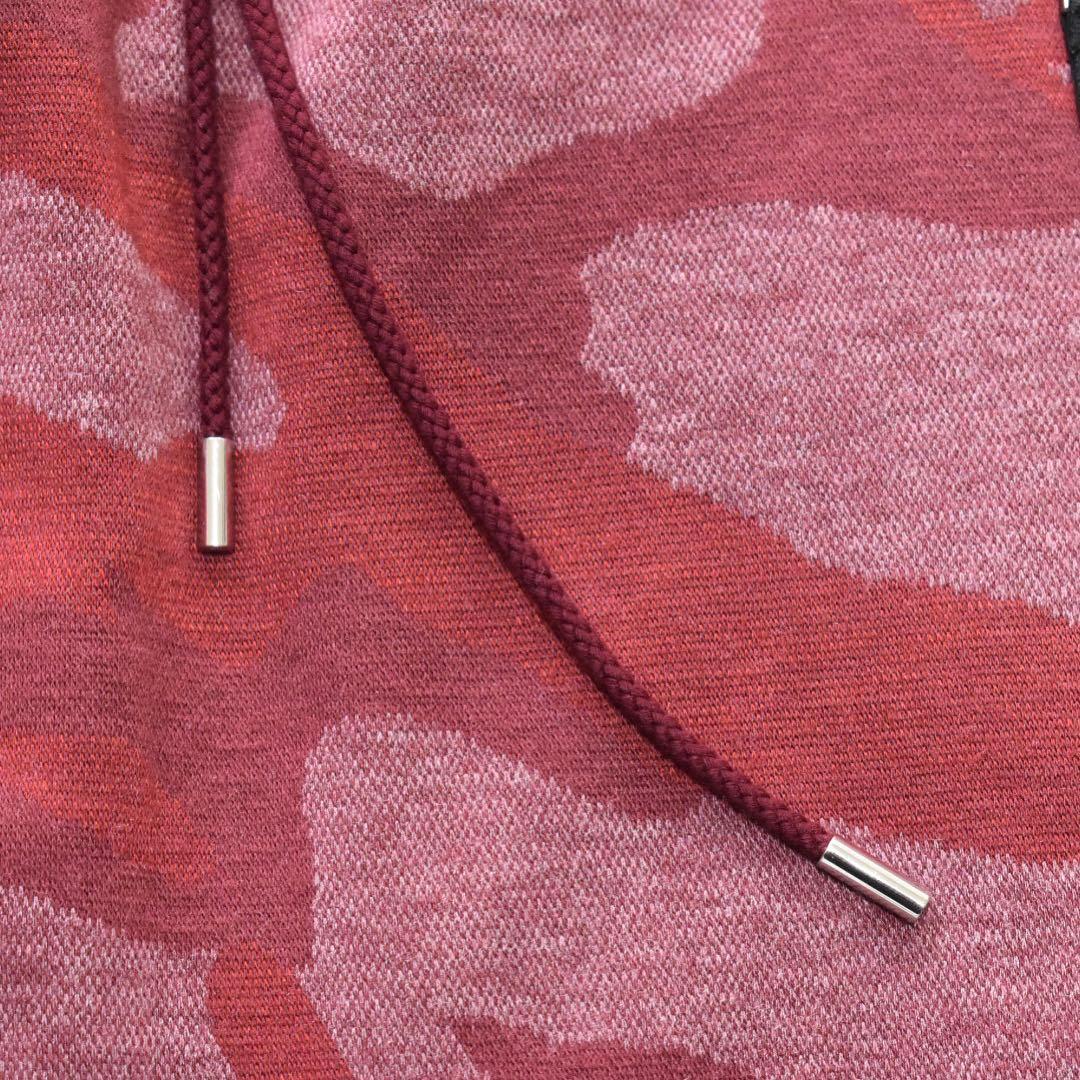 MARK & LONA スウェットスカート 36 カモフラ スカル柄 ロゴリブ