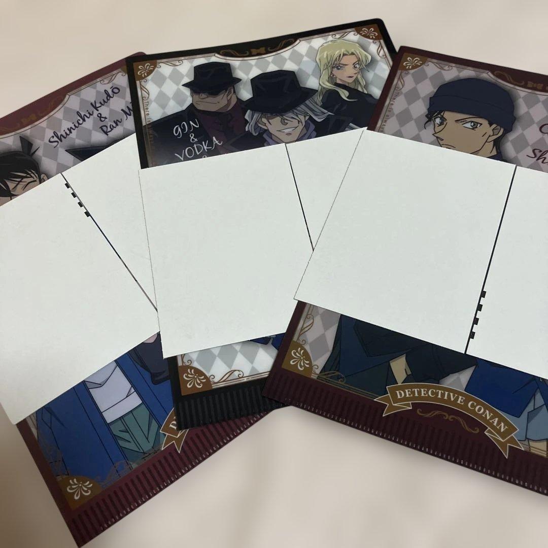 まとめ売り　名探偵コナン　　セット　コナン　クリアファイル　コナン探偵社
