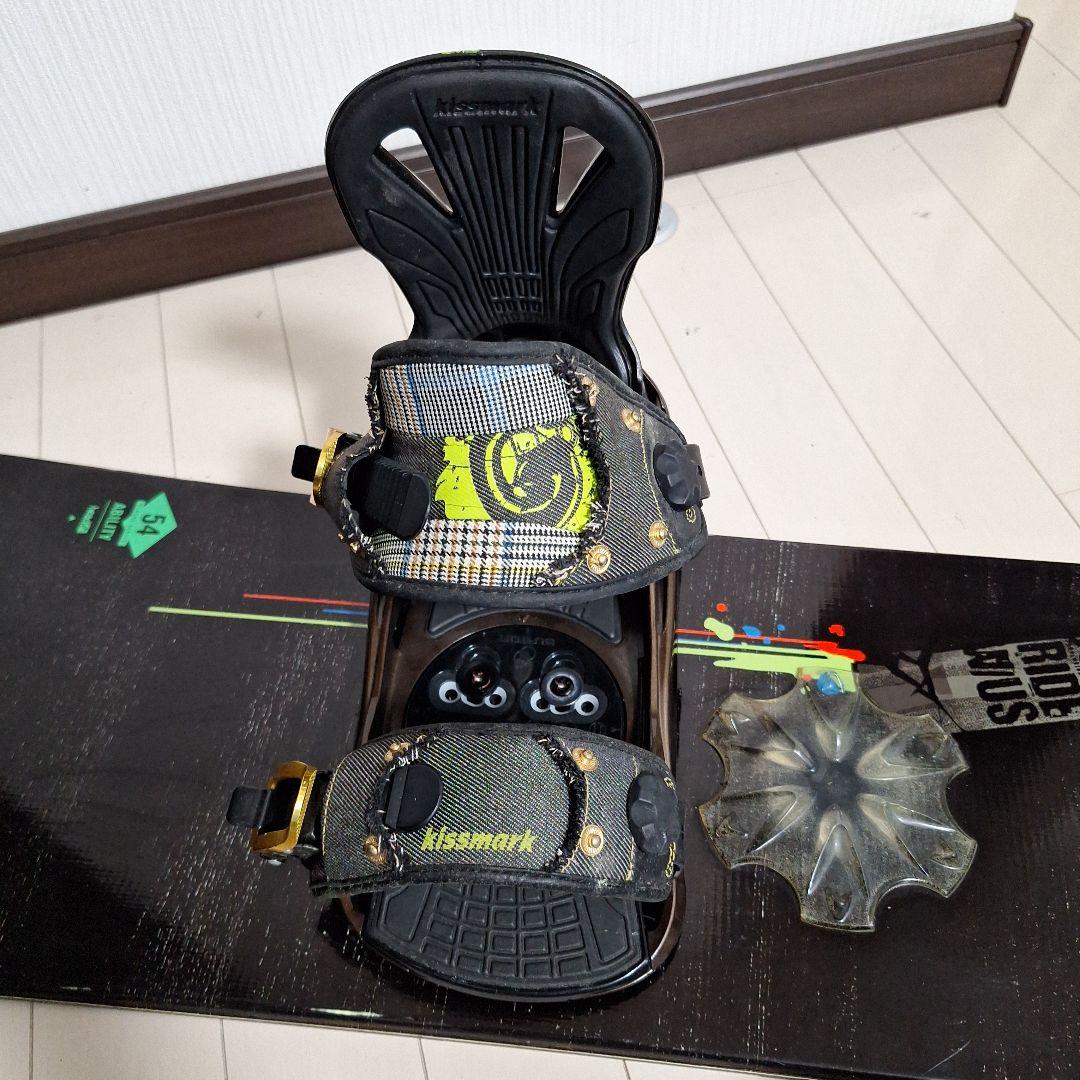 スノーボードセット　ヘッド154cmアビリティ　キスマークMLサイズビンディング