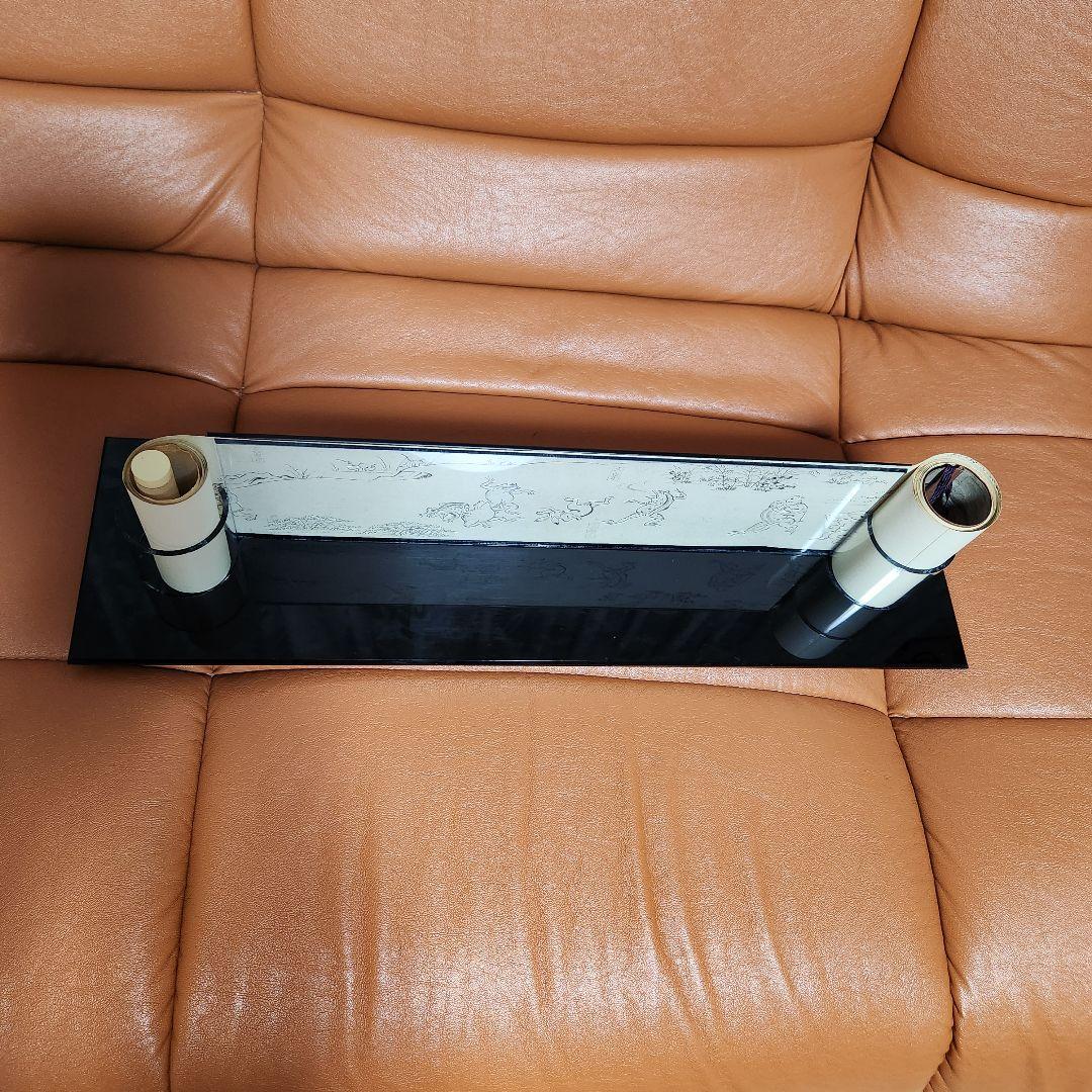 【巻物スタンド付き】国宝鳥獣人物戯画　縮小絵巻物　高山寺蔵　便利堂