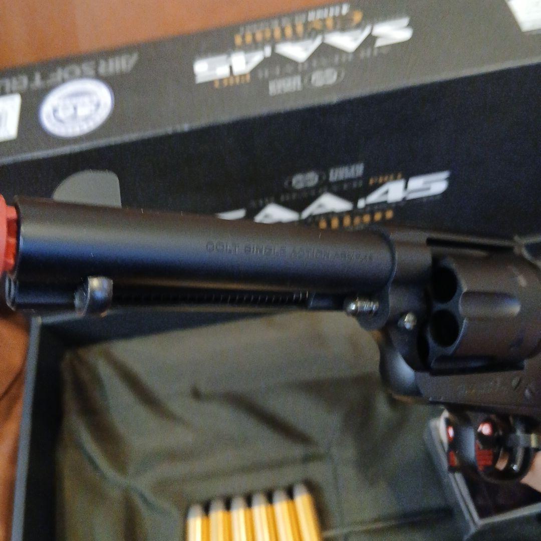 SAA.45 シビリアン 4 3/4インチ ブラック東京マルイ　スペアカート付き