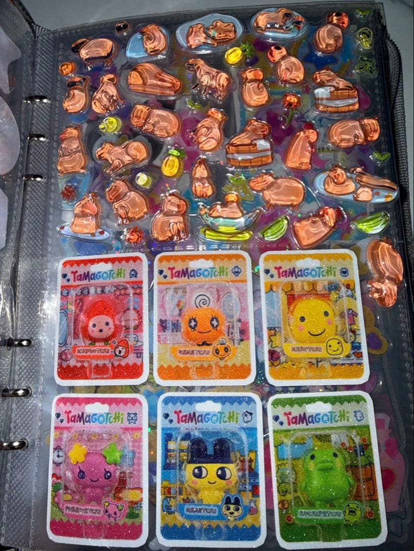 A5シール帳完成品