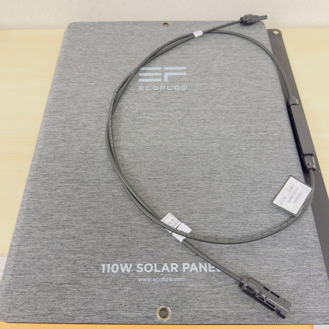 EcoFlow ソーラーパネル110W 折り畳み式 高効率 防災 アウトドア