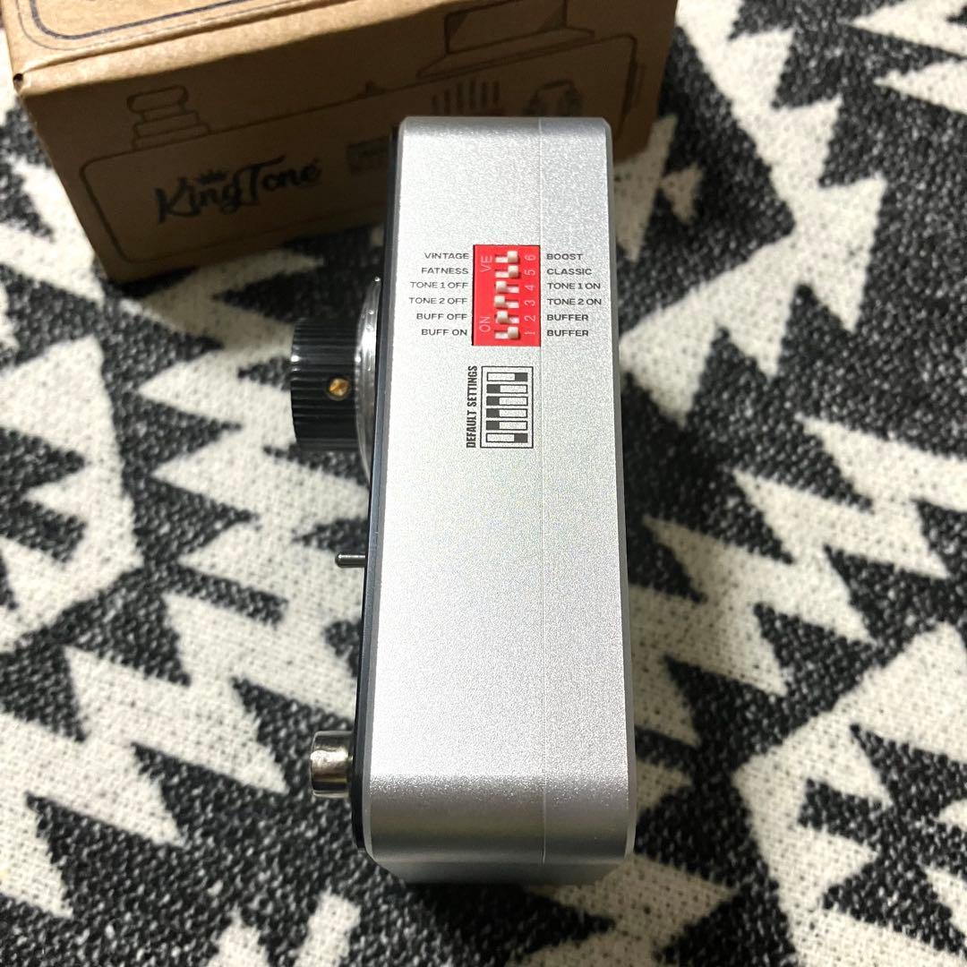 King Tone mini FUZZ V2 ファズ 高級ペダル エフェクター