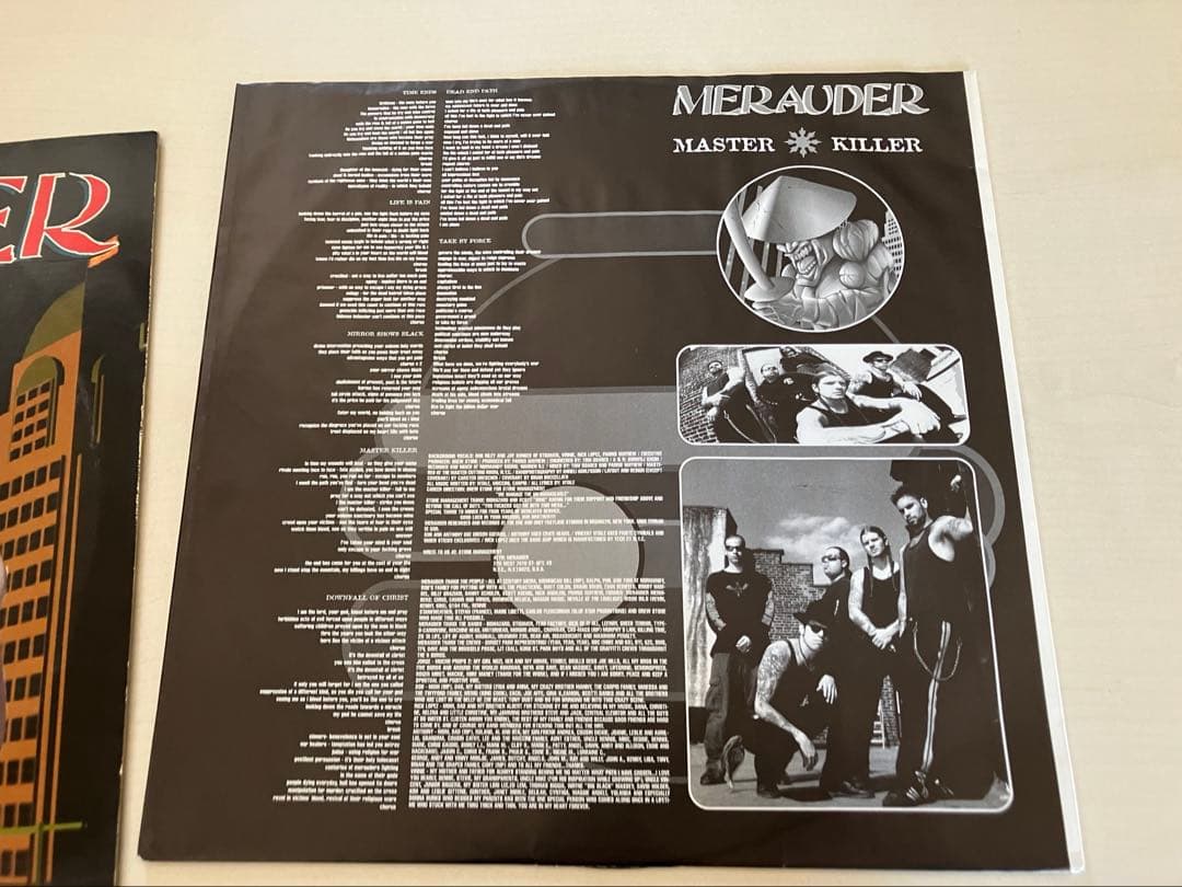 Merauder Master KillerレコードLPアナログHARDCORE