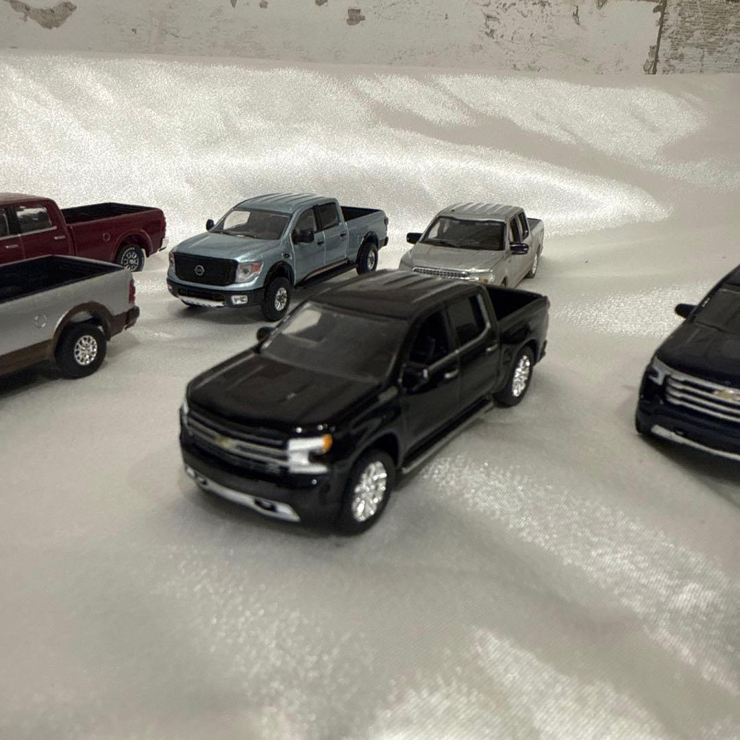 ピックアップトラックミニカー6台セット