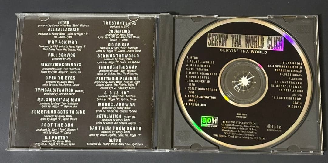 洋楽 SWC / Servin' Tha World g-rap