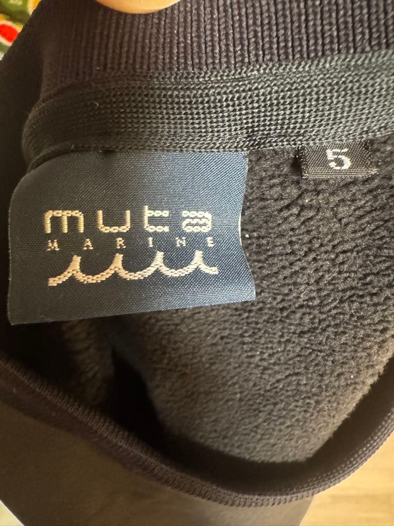 完売品 ムータマリンゴルフ 裏起毛クルーネックプルオーバー