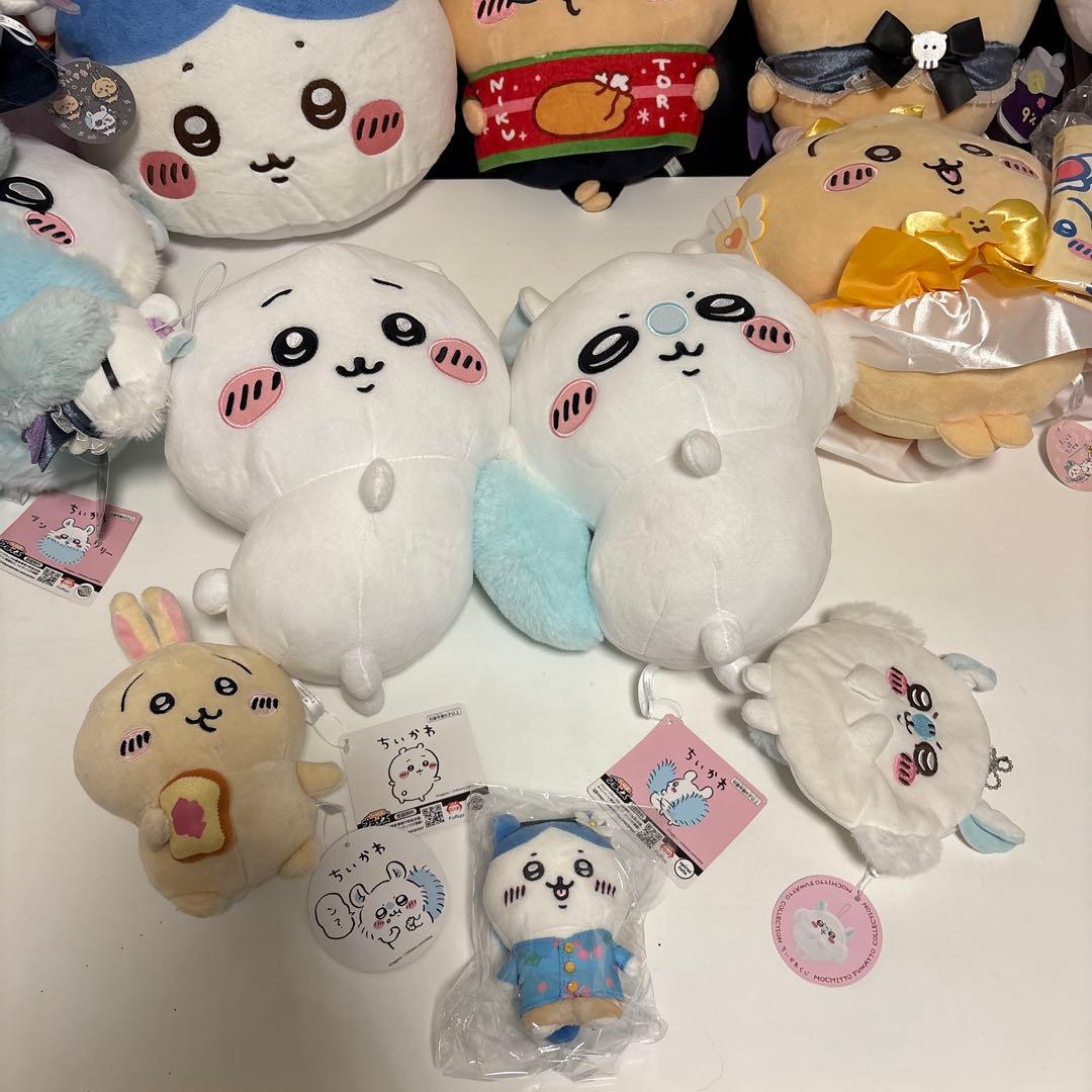 タグ付き　ちいかわ　ぬいぐるみ　まとめ売り　大量　140サイズ2箱分！　グッズ