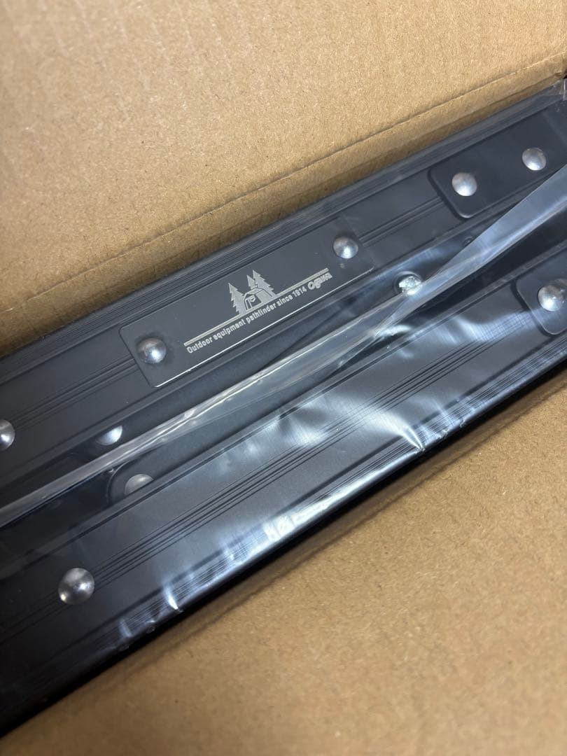 新品 ogawa 3ハイ&ローテーブル タフメッシュII 高さ3段階 耐熱 黒