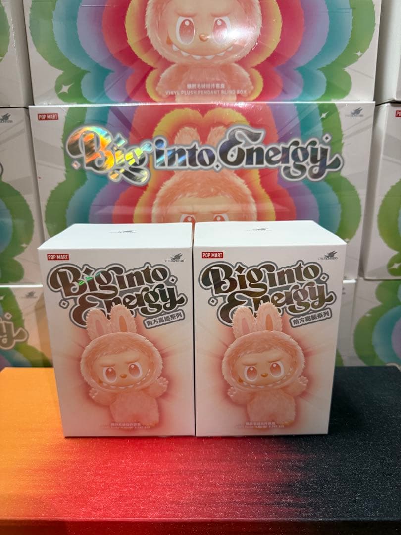 正規品・未開封　Labubu Big into Energy 6箱