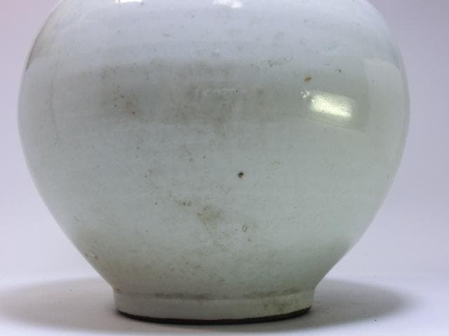 花瓶■古い白磁の壺 中国 徳利 花器 古玩 唐物 時代物 骨董品■