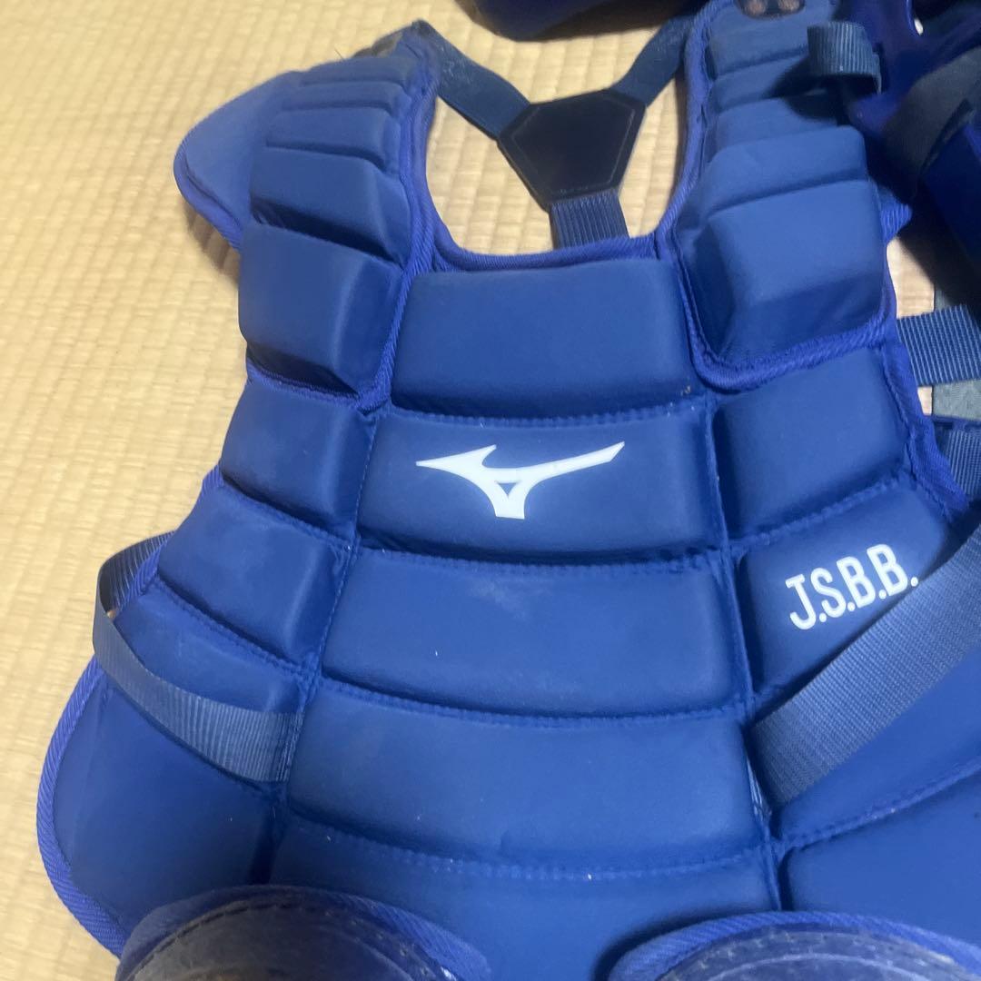 Mizuno JSBB キャッチャー防具 ネイビー