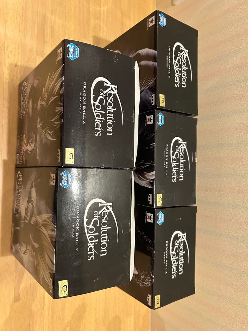 ドラゴンボールフィギュア　Resolution of Soldiers