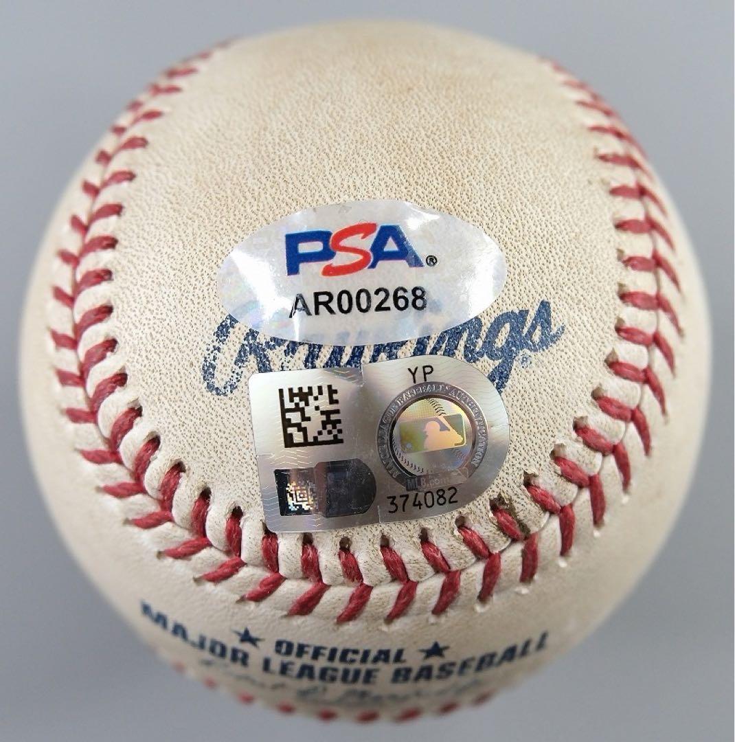 大谷翔平 24年実使用（2本塁打記録試合）直筆サインボール（ロハスの打席で投球）