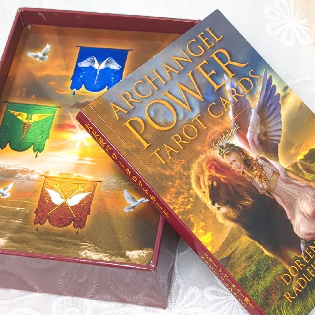 【超美品✨日本語版／正規品】大天使パワータロットカード 日本語解説書付／絶版品