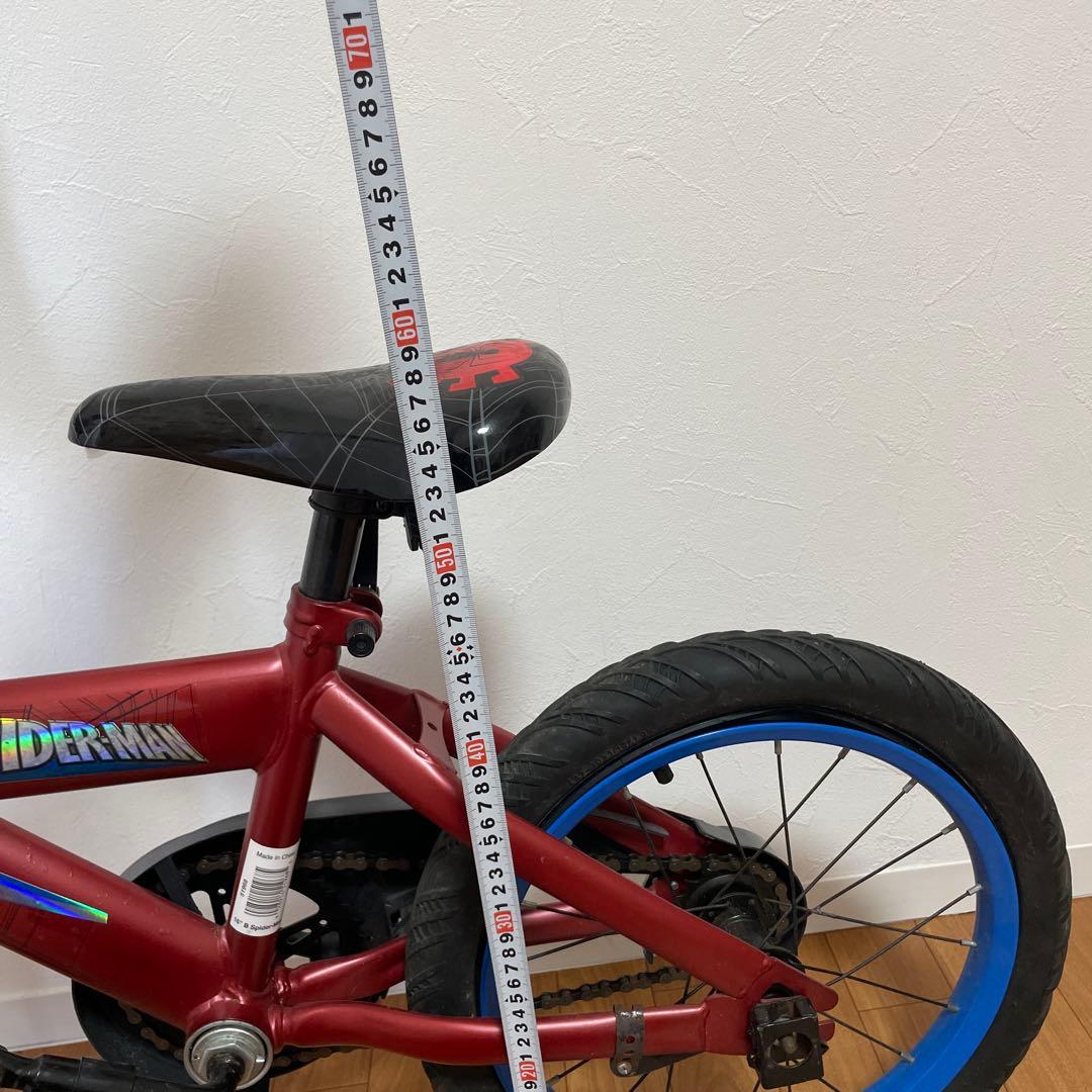 スパイダーマン　自転車　小学生