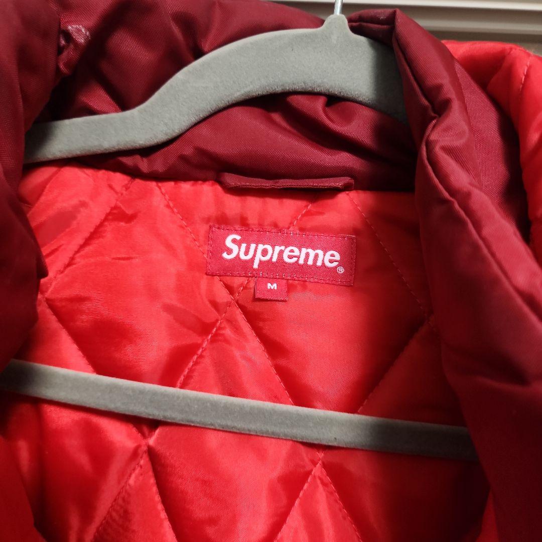Supreme　シュプリーム　ダウンジャケット　赤 red