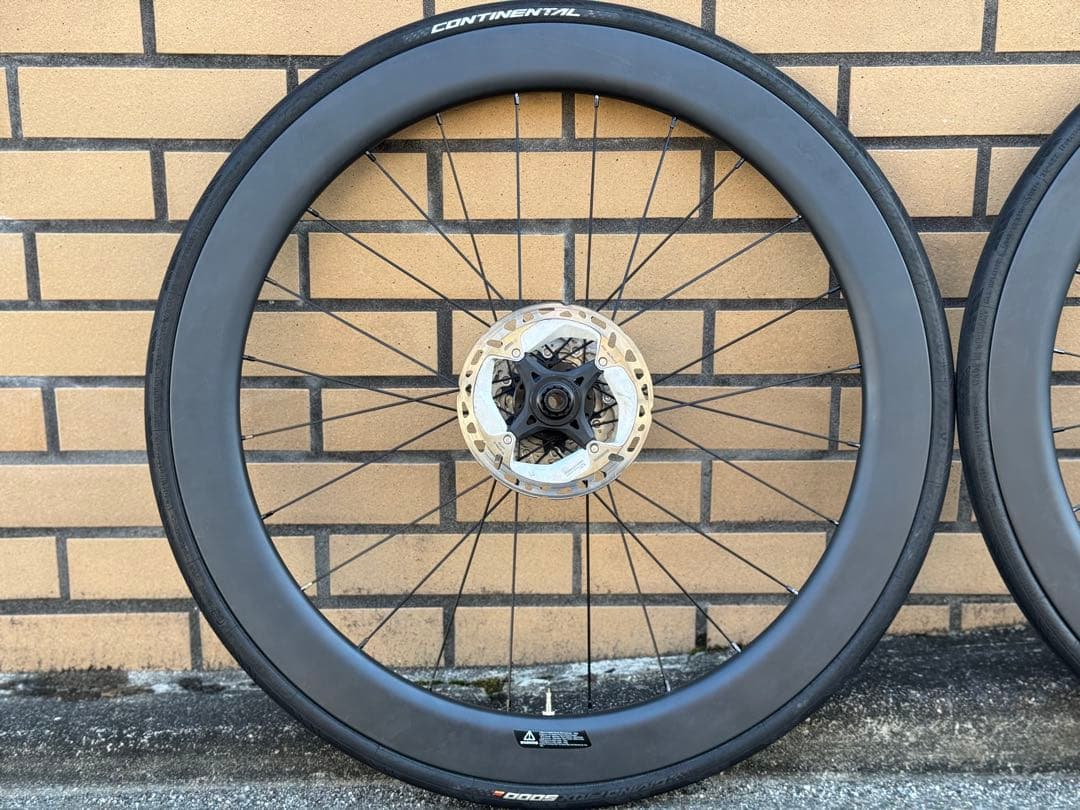 スーパーチーム　カーボンホイール　55mm ディスク　ロードバイク