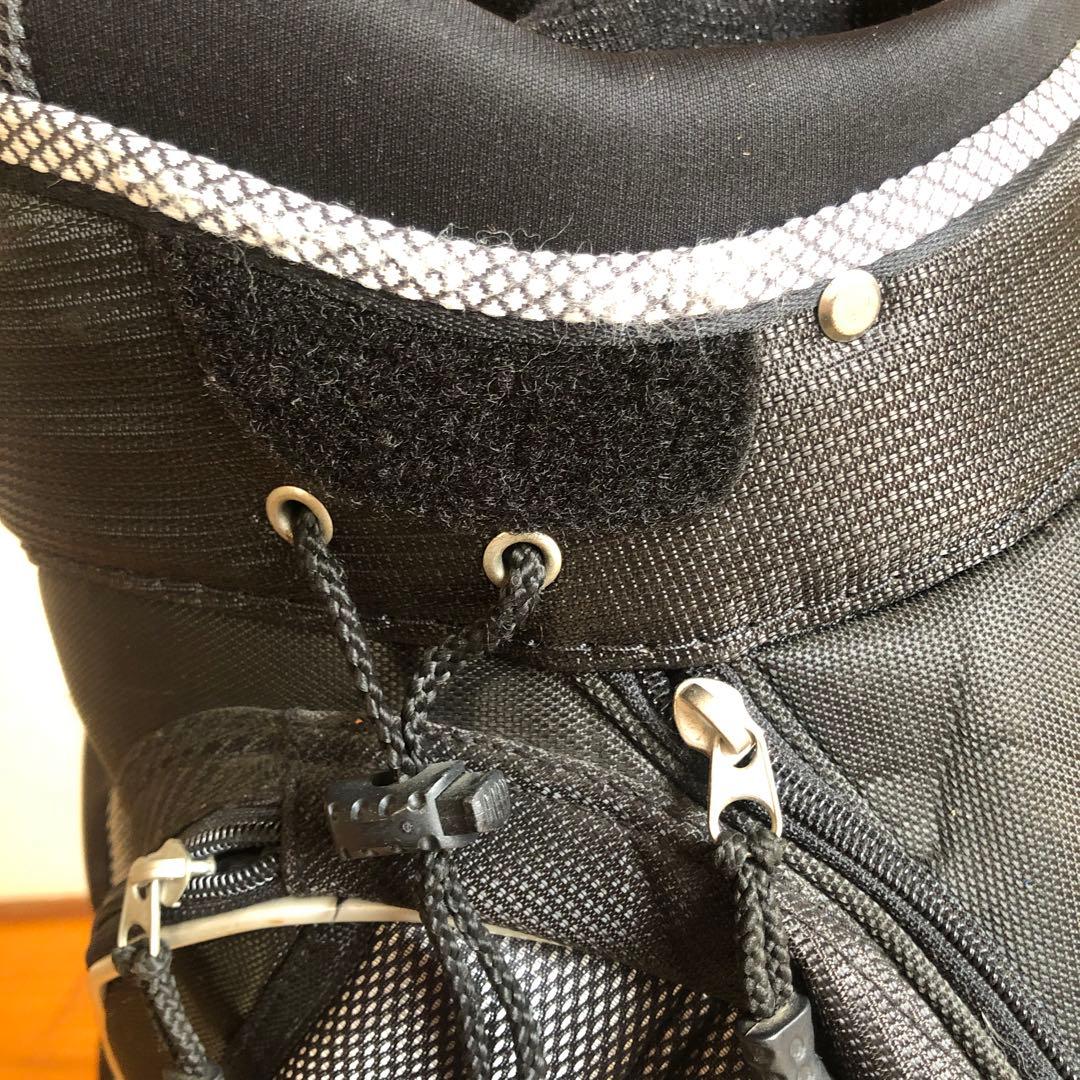 ツアーステージ TOURSTAGE キャディバッグ ブラック フード付き