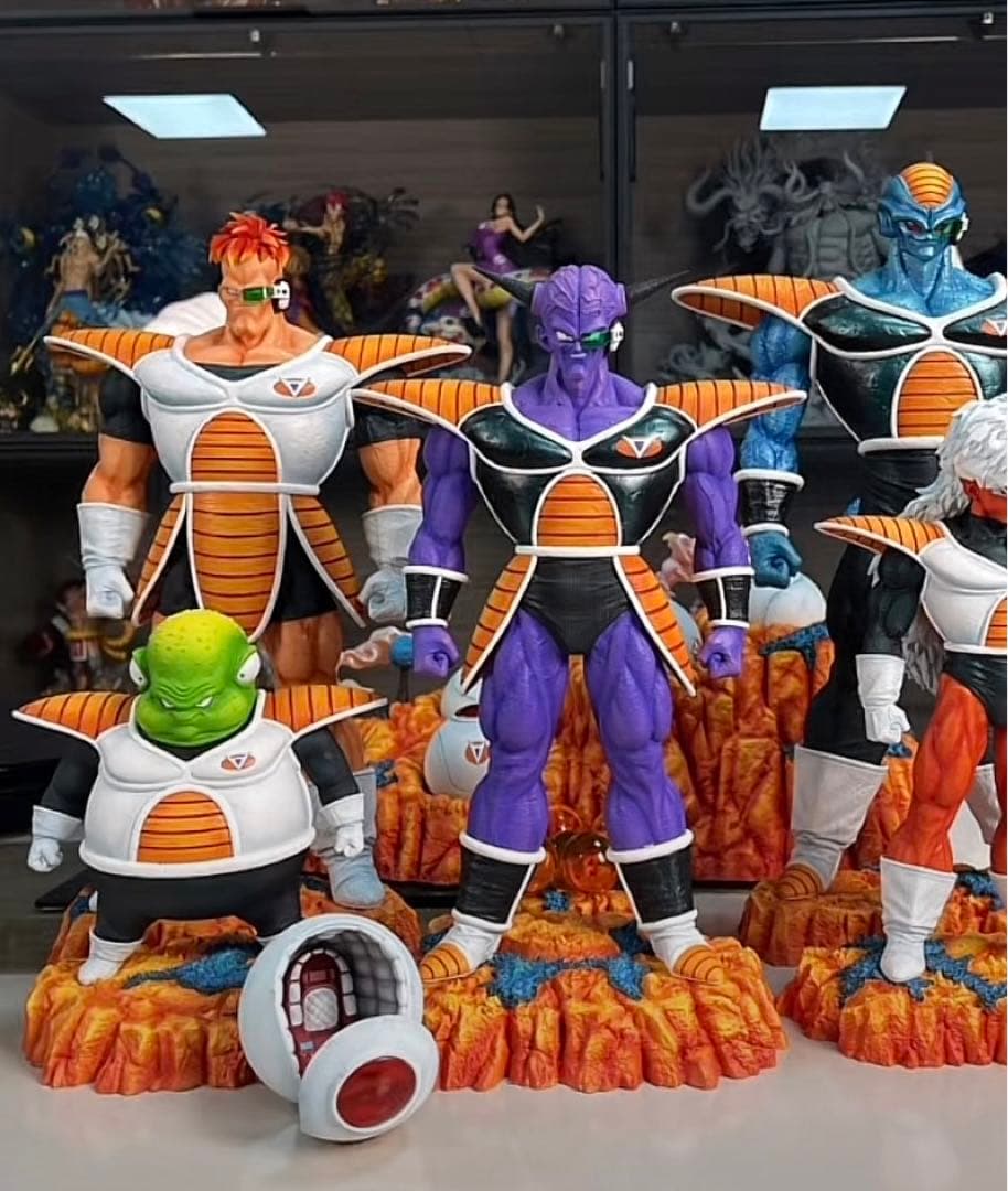 ドラゴンボール 高配版1/6スケール ギニュー特戦队 フィギュア ガレージキット