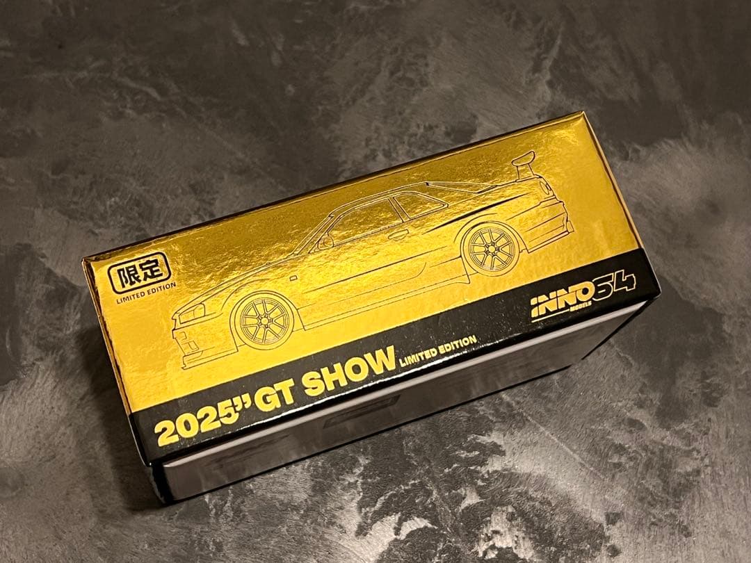 INNO 64 TOP SECRET 限定品　ゴールド　R34 トップシクレット