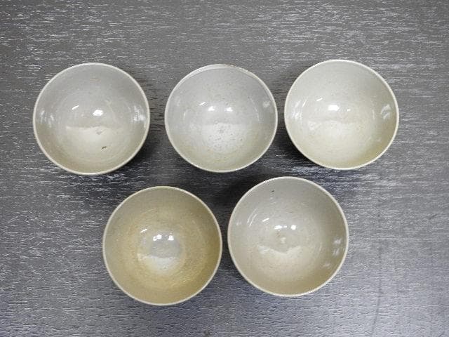 行基庵　煎茶碗　5客　MA8