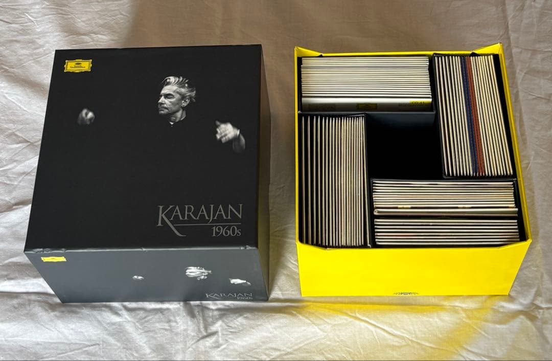 【未使用】カラヤン 1960s 82CD BOX 廃盤　ドイツ・グラモフォン