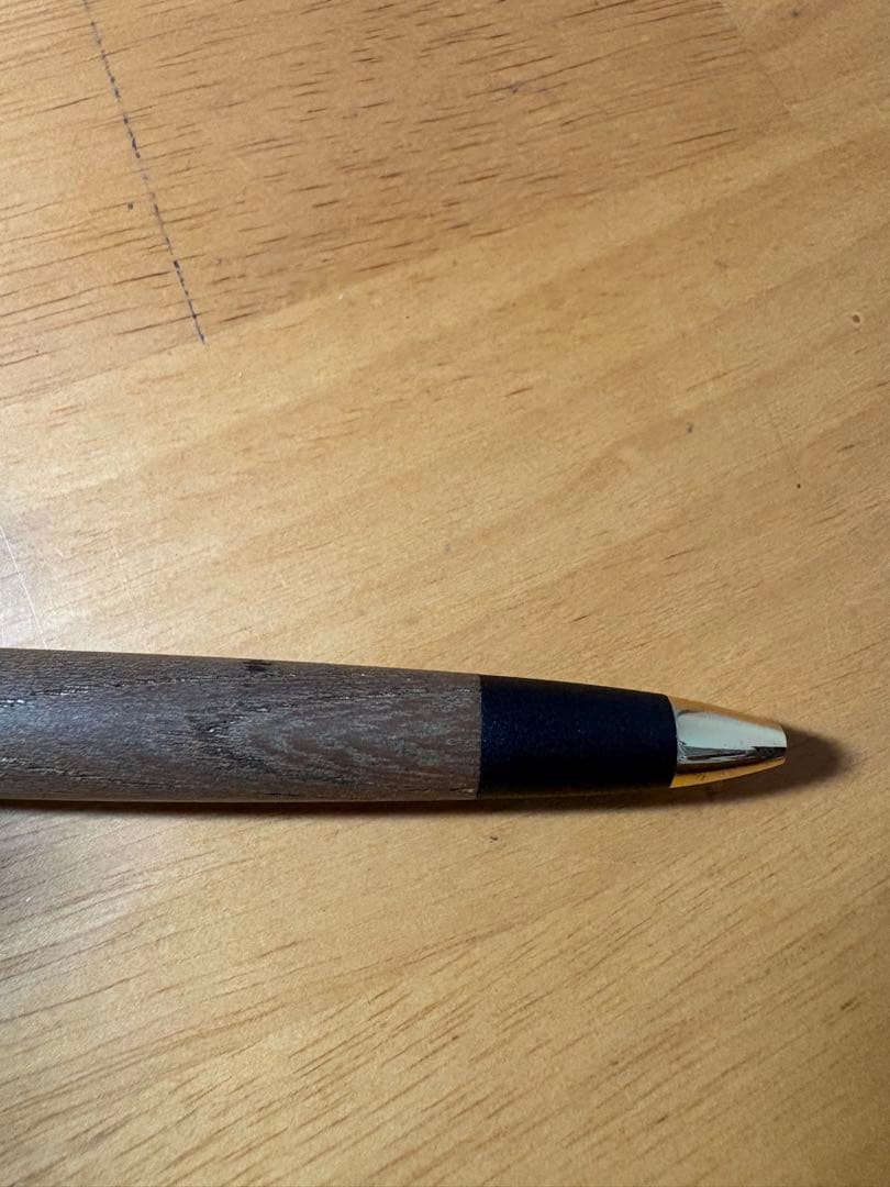 ボナンペン 欅 シャープペン 真鍮金具