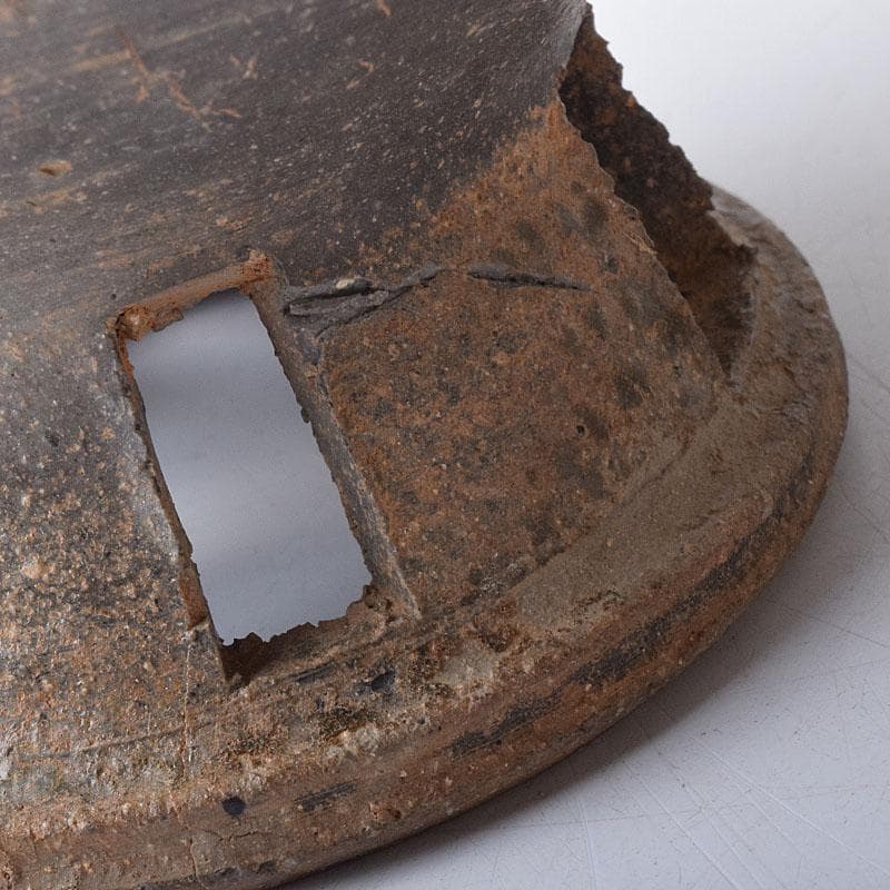 朝鮮美術　須恵器　新羅土器　新羅無細土　壷　時代箱　M　R8358