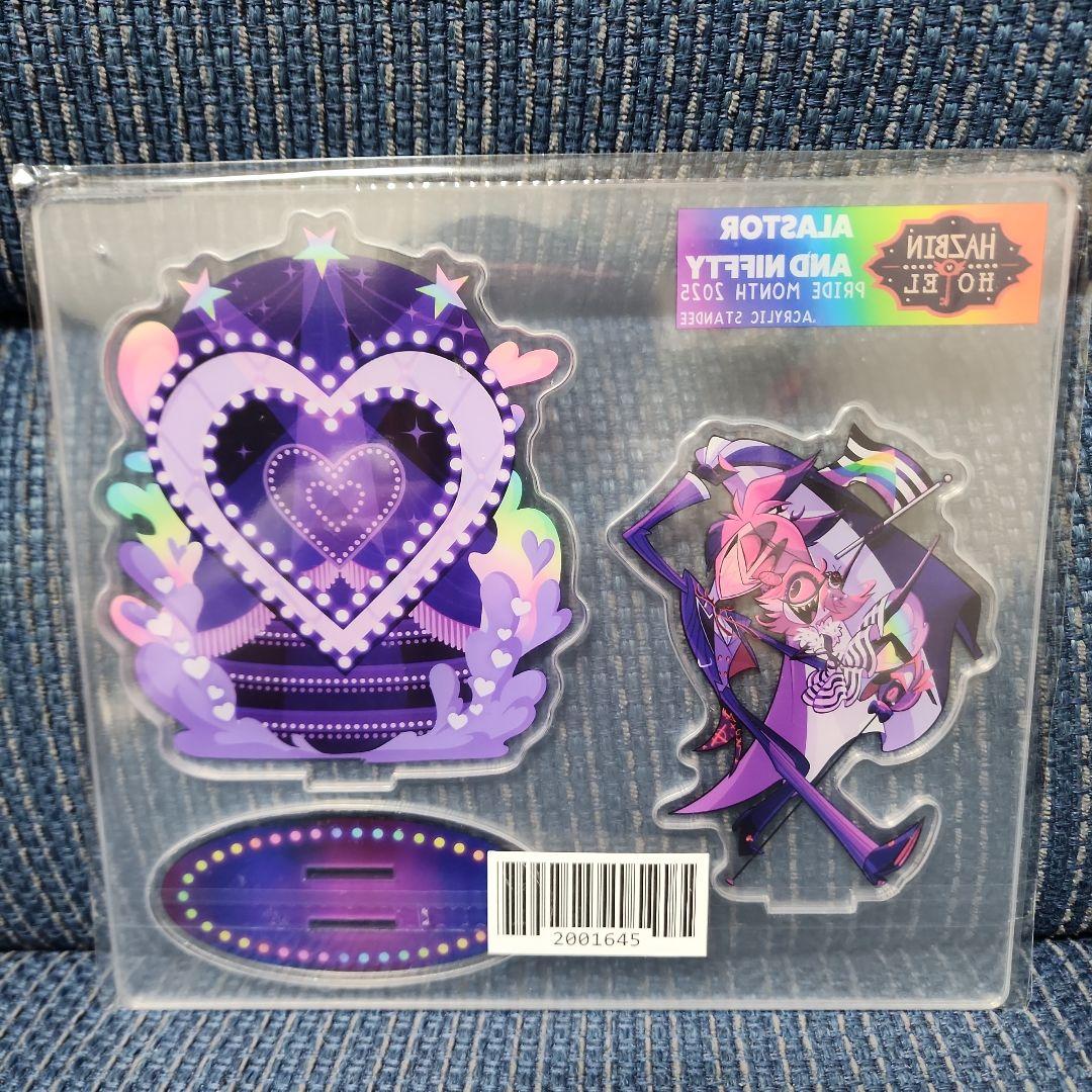 ハズビンホテル アクリルスタンド アラスター プライド月間 PRIDE アクスタ