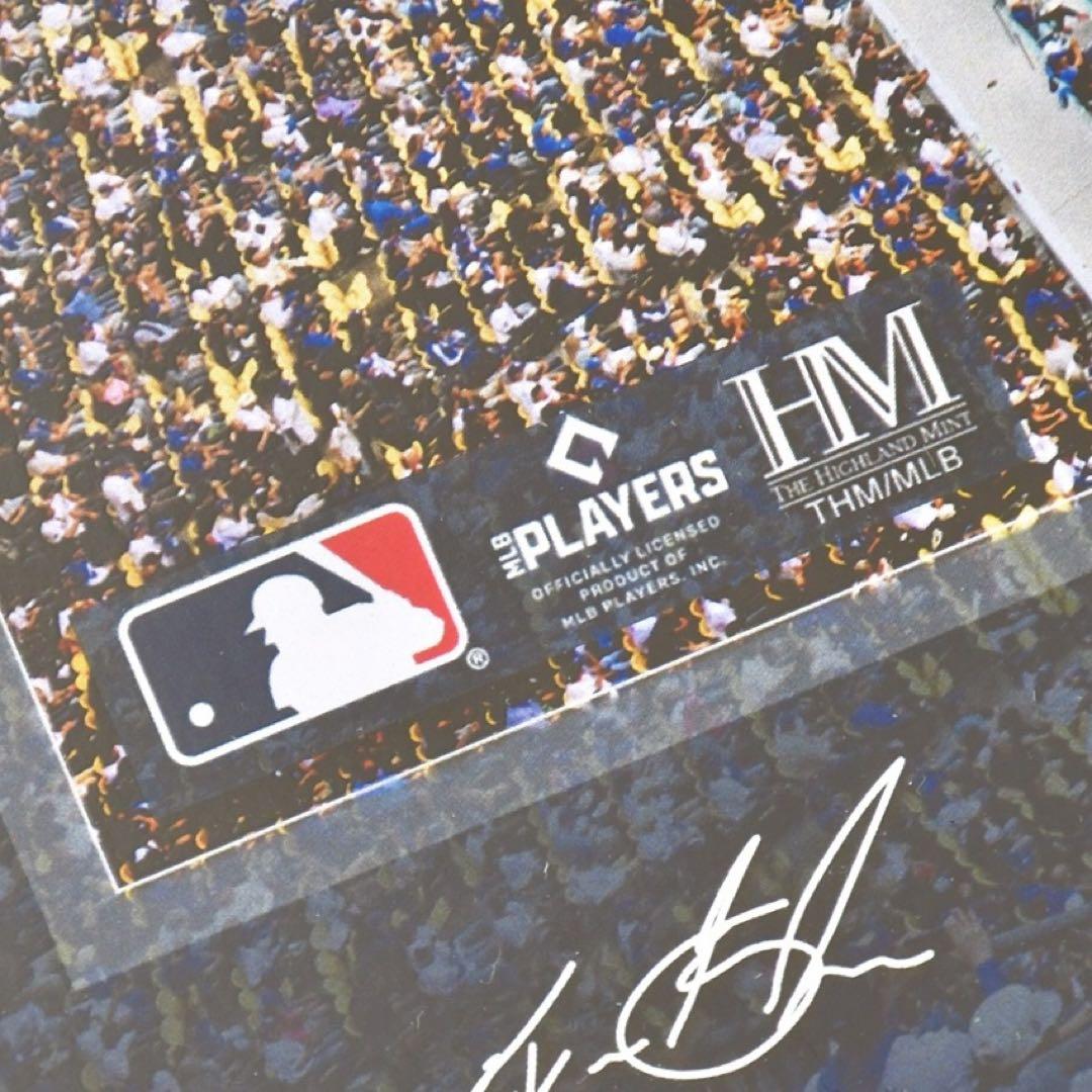 ロサンゼルス・ドジャース サイン入り写真　限定5000枚　大谷翔平　ボブルヘッド