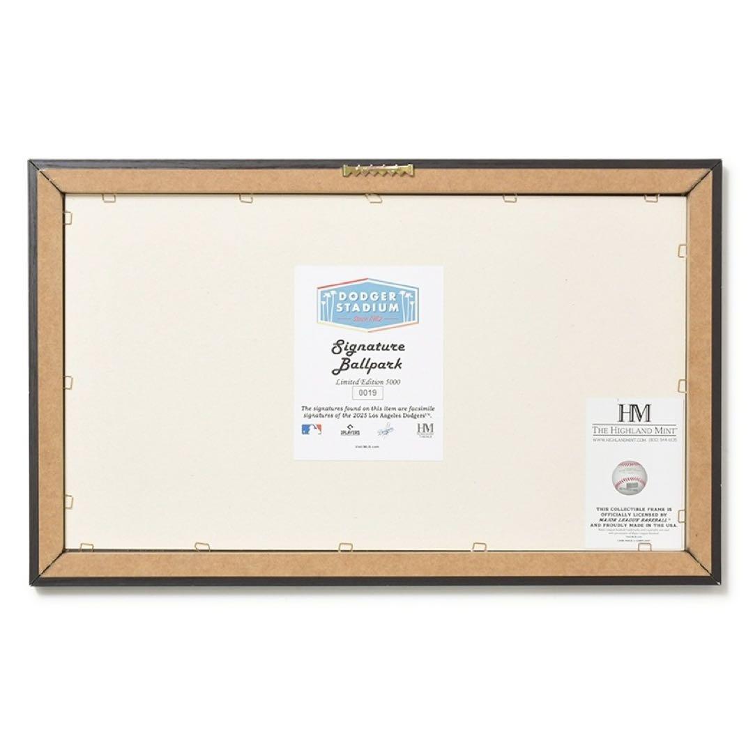 ロサンゼルス・ドジャース サイン入り写真　限定5000枚　大谷翔平　ボブルヘッド