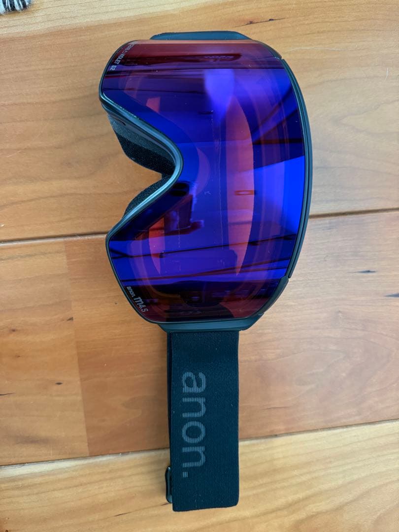 2024/2025 anon m4.s ゴーグル 黒+ ボーナスレンズ