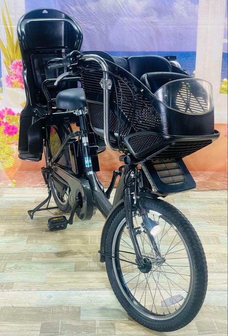 超人気！BIKKE ビッケ16AH！⭐️ブリヂストン子供乗せ電動自転車Y3257