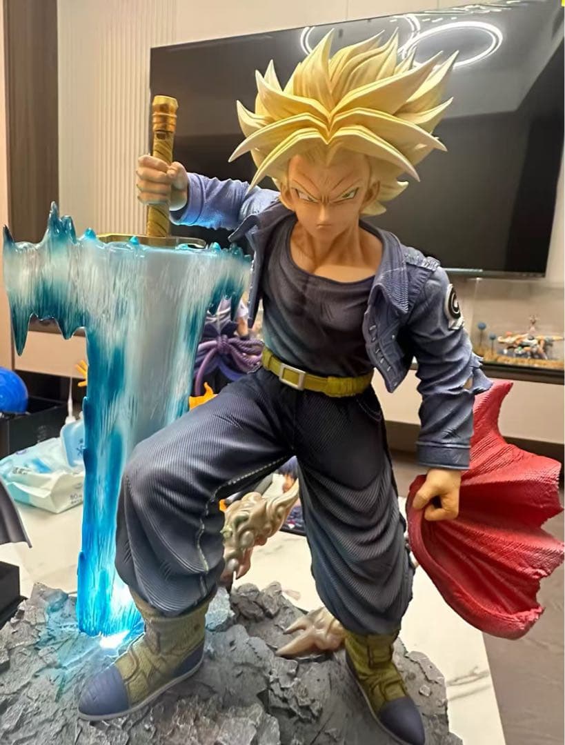 ドラゴンボール トランクス ガレキ ガレージキット スタチュー X③①