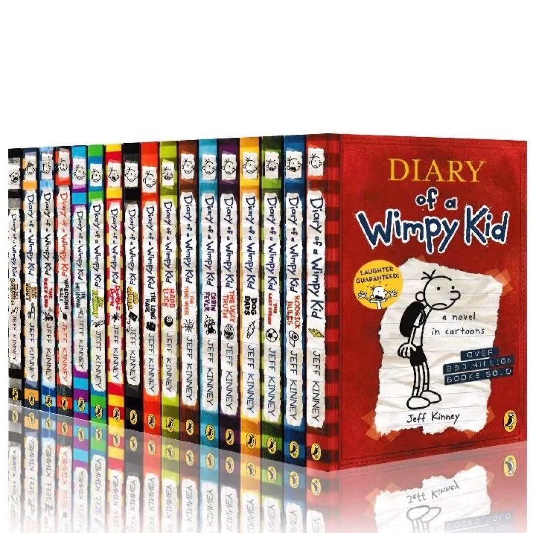 新品Diary Of A Wimpy Kid 25冊 最新版　洋書　英語絵本