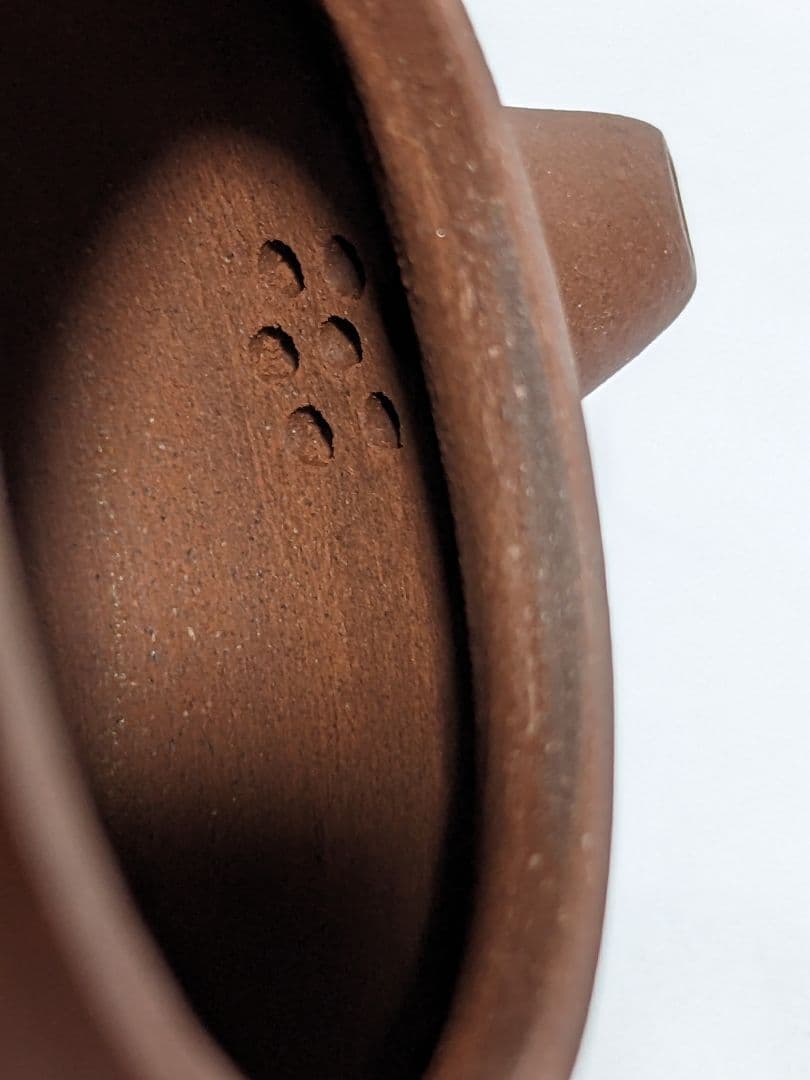 ♦中国 朱泥 紫泥 紫砂 茶壺 タタラ造り コレクション 骨董品 アンティーク