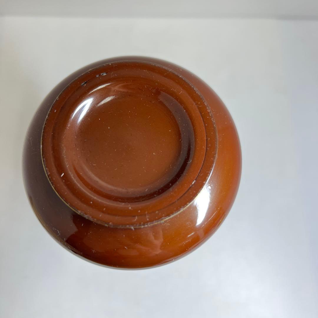 金屋庄兵衛　鋳銅螺鈿花入　木箱付　高さ25.5㎝/800g 東Y8-0123①