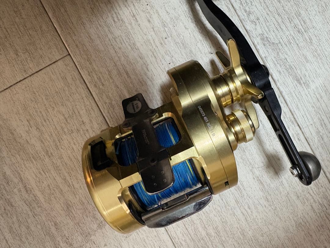 シマノ23カルカッタコンクエストMD 401XGLH　バリアルハンドル140仕様