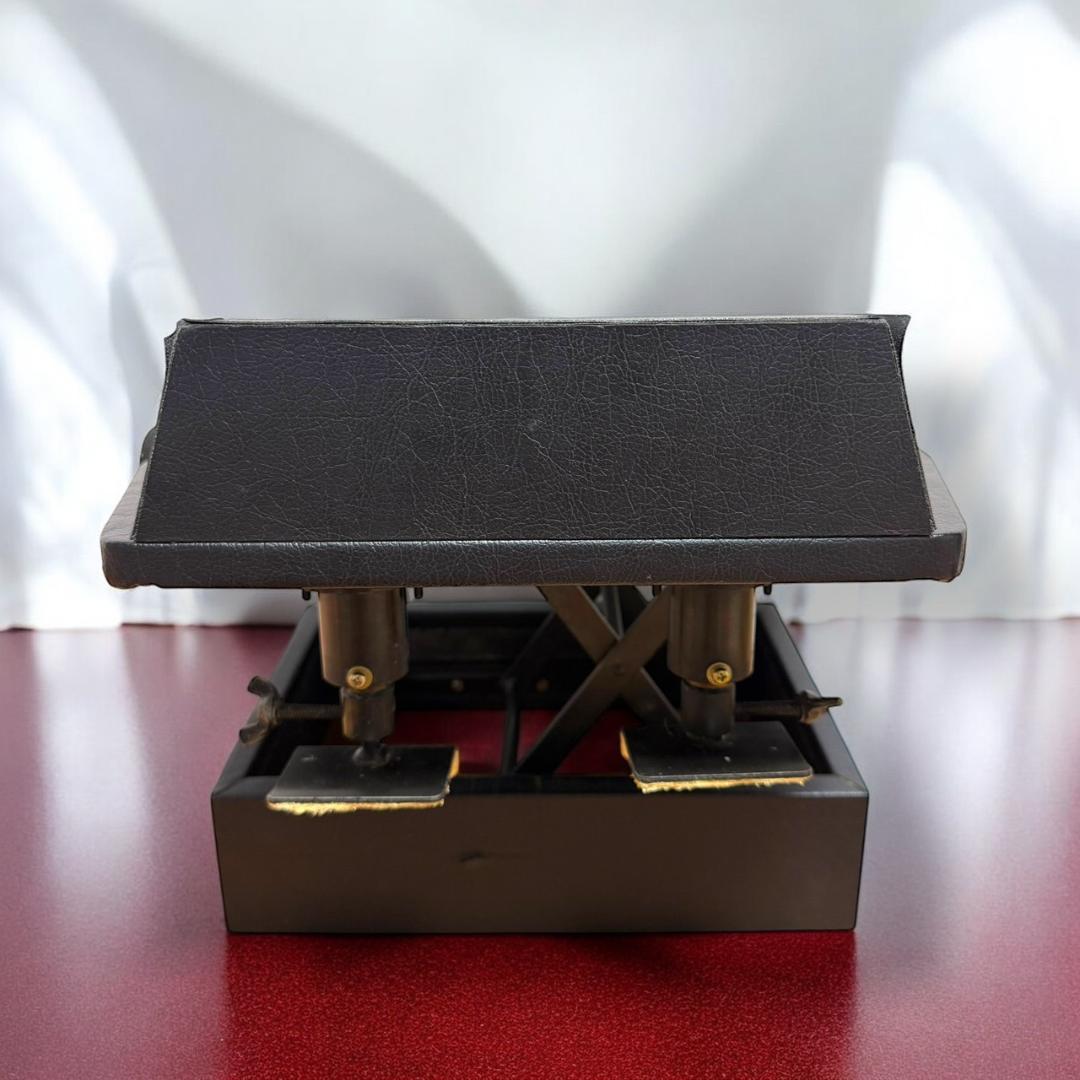 ☆送料無料 良品 ムツミ製 ピアノ補助ペダル M-60 M60 足台