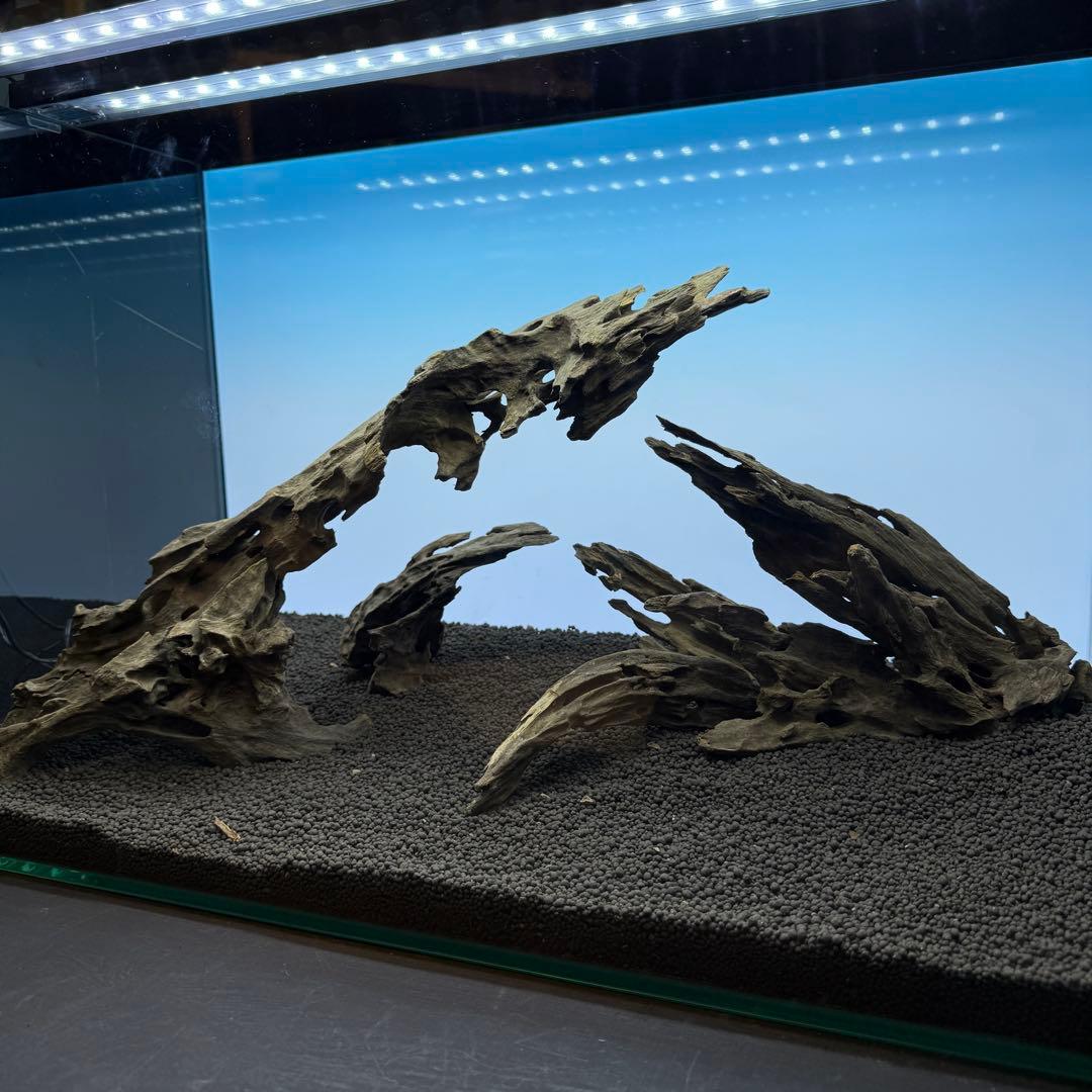 MMW-6631 マシンガンウッドレイアウトセット　60cm水槽用　流木
