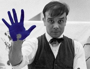 アートポスター イヴ クライン Anthropometrie ANT 130