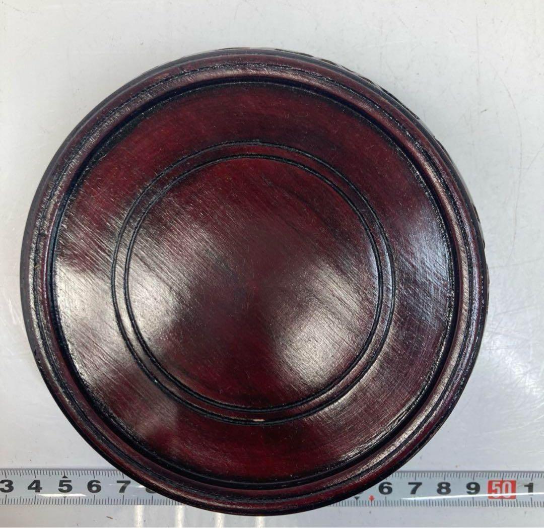 中国美術　明時代　宣徳年製　赤絵壺　 高さ25㎝