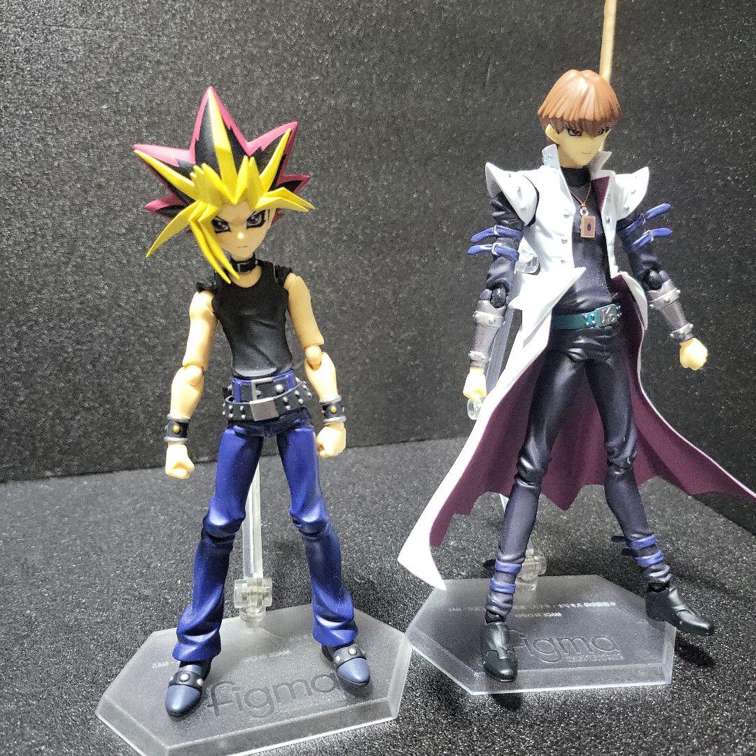 遊戯王デュエルモンスターズ　Figma　武藤遊戯　海馬瀬人　セット