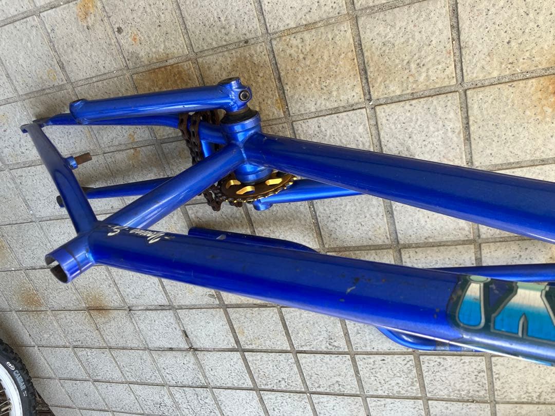 Sunday! GARY YOUNG EX BMX フレームセット 青 20