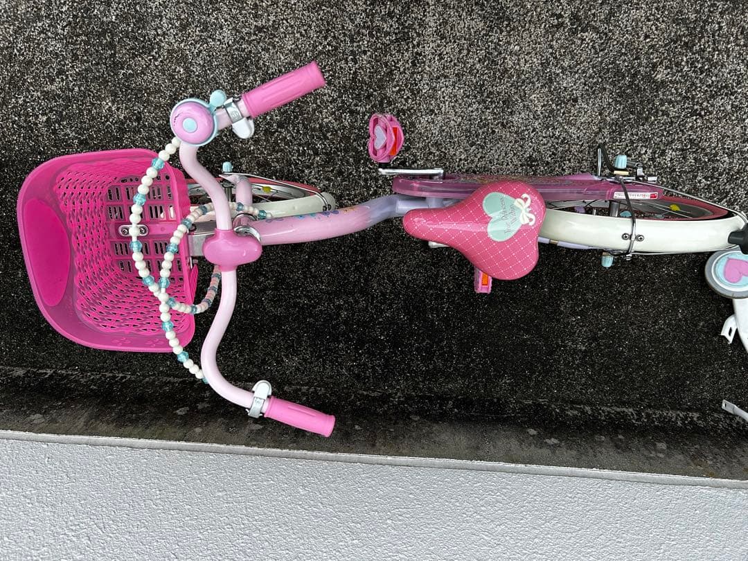 幼児用自転車 16インチ ゆめカワ　ディズニープリンセス　香川